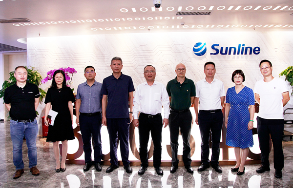 Deputy Mayor of Nanshan District and Representative Officers Visited Sunline’s Headquarters